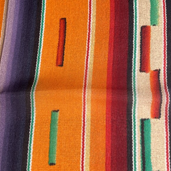 Christian Dior Vintage Silk Scarf – Navajo-Inspired Aztec Motif - Picture 10 of 13